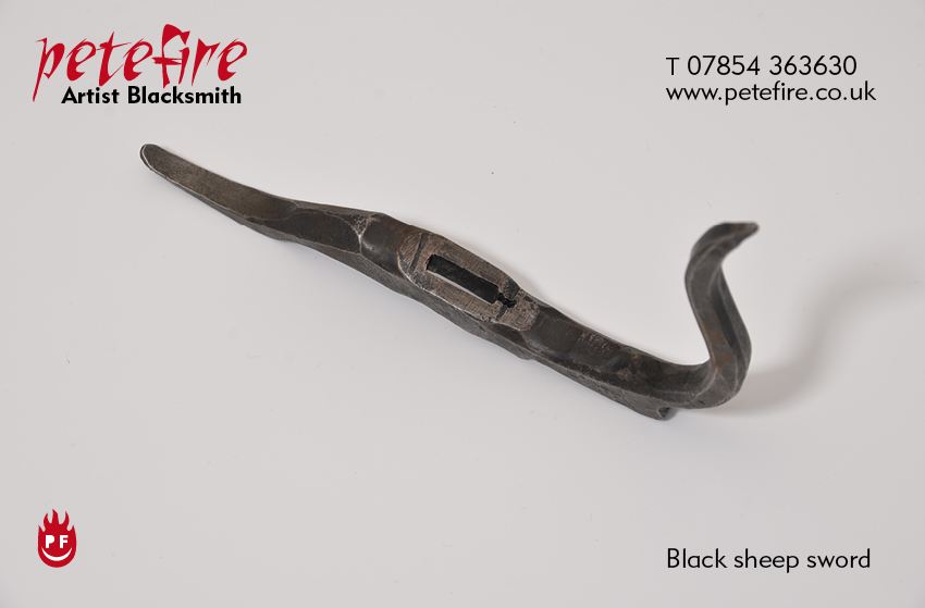 Petefire Artist Blacksmith, Black Sheep Sword
