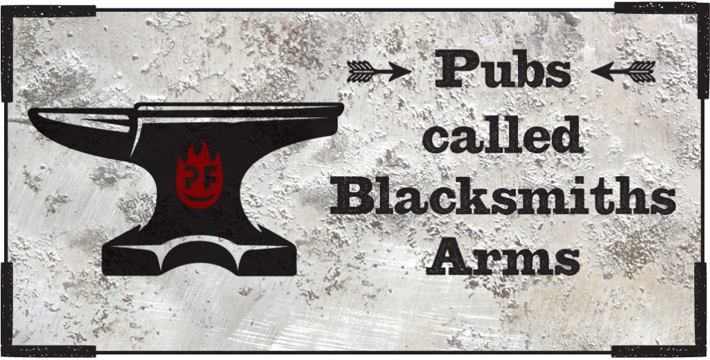 Pubs in England named Blacksmiths Arms – Petefire Artist Blacksmith