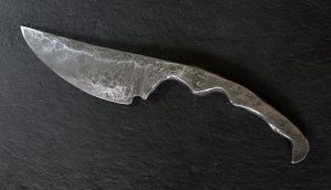 Papa kitchen knife, blacksmith hand forged