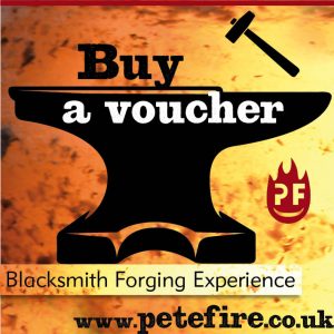 Blacksmith Forging Experience Petefire, St Albans, Herts