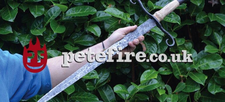 Petefire sword forging video Petefire sword forging video