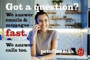 Petefire Artist Blacksmith – we answer emails and messages fast and take calls