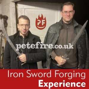 Petefire Iron Sword Forging Experience near London