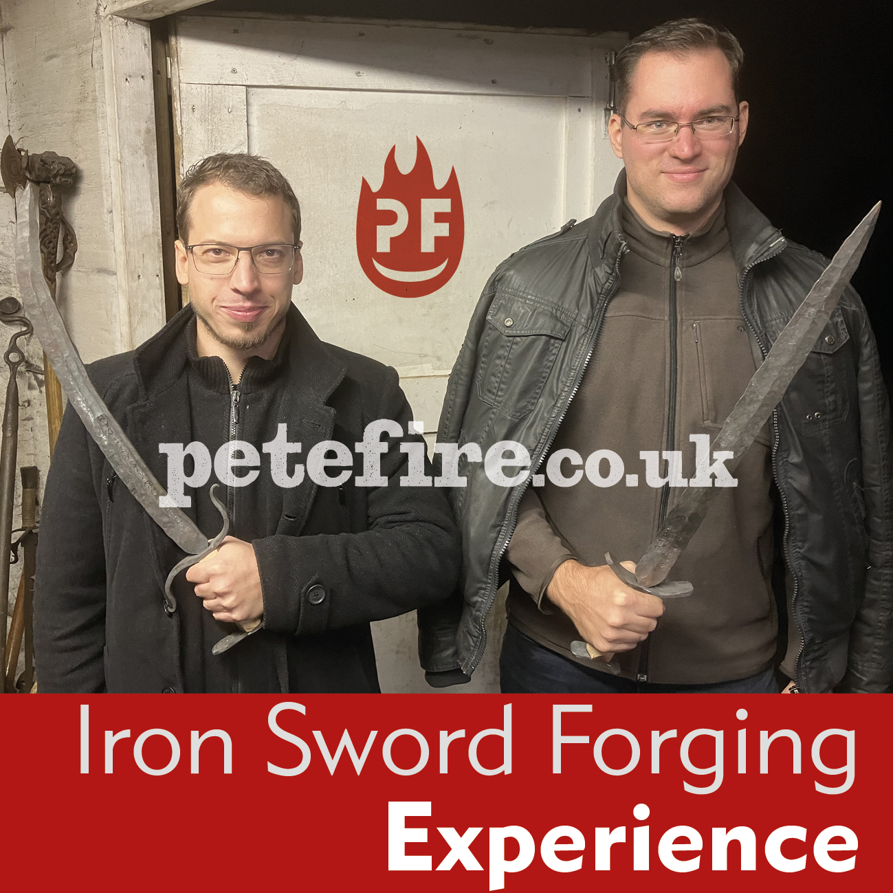 Petefire Iron Sword Forging Experience near London